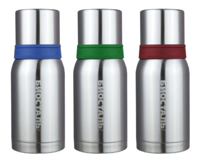 Термос TM «BIOSTAL» серия «ОХОТА» (узкое горло/пробка без кнопки/с двумя чашками) 750мл - изображение 3