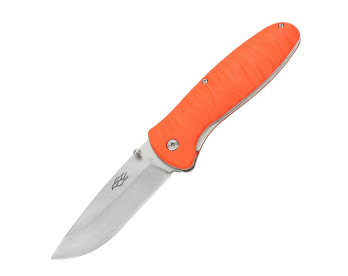 Нож складной «Firebird by Ganzo» с клипсой, дл.клинка 89мм. сталь 4116 Krupp, цв. оранжевый - изображение 1