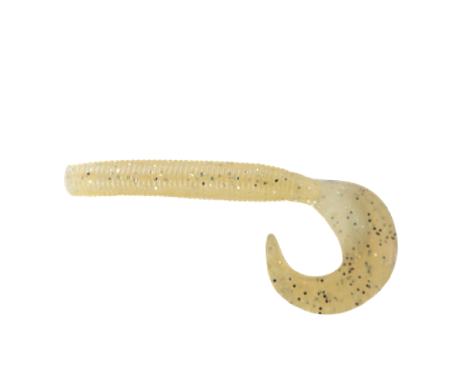 Приманка съедобная ALLVEGA «Cigar Grub» 9,5см 7,5г (5шт.) цвет pearl silver flake - изображение 1 