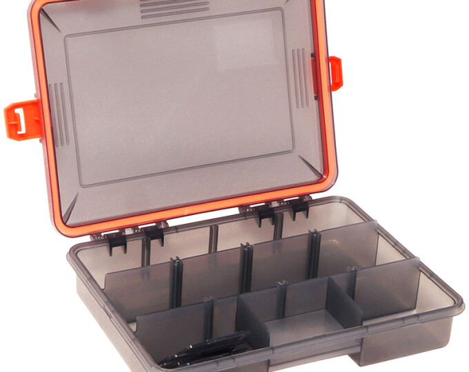 Коробка Kosadaka TB-S33S для приманок, герметичная (230х180х50мм) Smoke - изображение 2