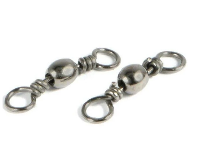 Вертлюг Siweida (тест 15кг, черный) №12 (10шт.) (7121121) - изображение 1 