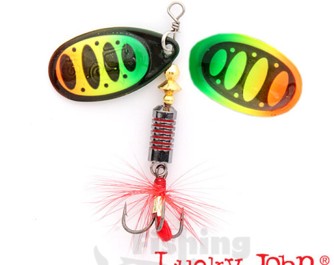 Блесна вращающаяся Lucky John BONNIE BLADE 01 (вес 3,5гр.) цвет 008 (блистер) - изображение 1 