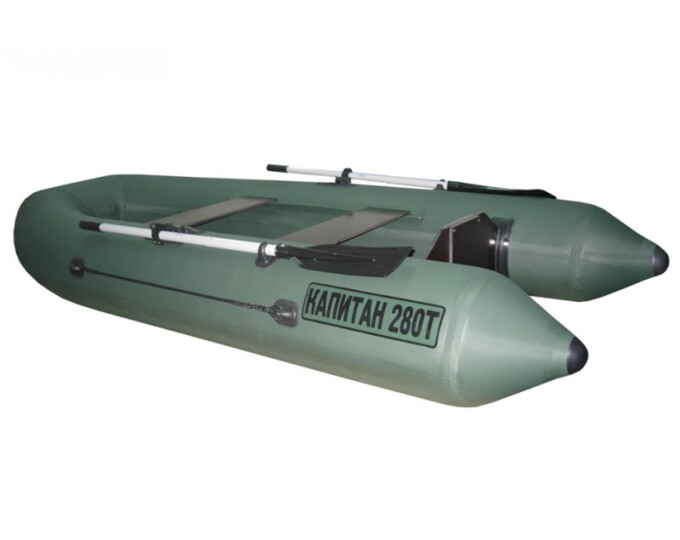 Лодка TONAR «КАПИТАН — 280Тс» цвет зелёный - изображение 1 