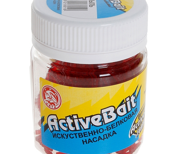 Искуственная насадка «Energy Bait» МОТЫЛЬ (Волна) ароматизированная, цвет красный - изображение 1 