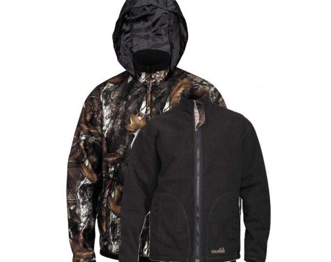 Куртка NORFIN HUNTING THUNDER STAIDNESS/BLACK двухстор. 03 р.L - изображение 1 