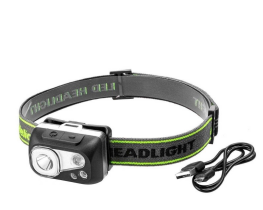 Фонарь налобный Nisus (водонепроницаемый)