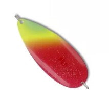 Блесна Kuusamo Hauki 80/22 цвет GL/GR/FYe/R-B. UV