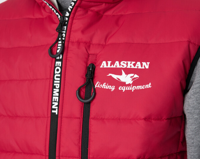 Жилет Alaskan Juneau Vest Red р.XL (утепленный, стеганый) - изображение 8