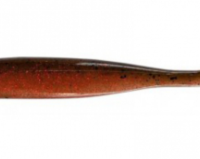 Приманка силиконовая Keitech Easy Shiner 4″ #404 Red Crawdad - изображение 1 