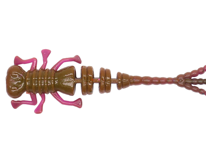 Силиконовая приманка Brown Perch «Kurva» (длина 35мм, вес 0,25гр.) цвет 014 (22шт.) - изображение 1 