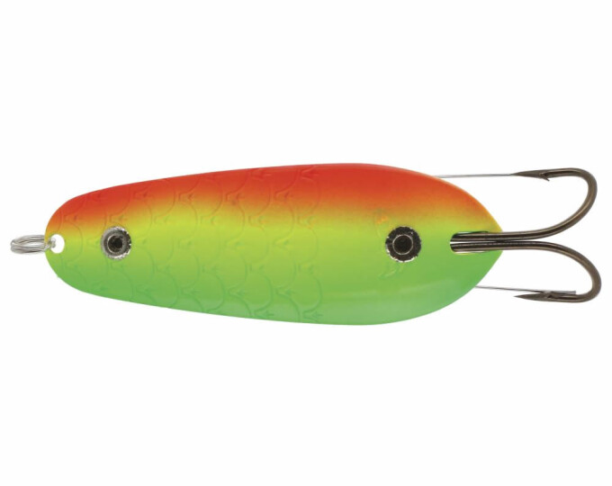 Блесна Kuusamo Rasanen 70/10 (незацепляйка) цвет GR/FYe/FR-S, UV - изображение 1 