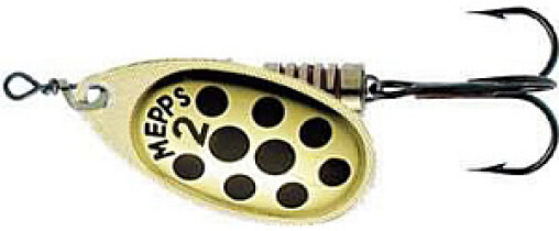 Блесна Mepps AGLIA PTS 1 Gold/Black