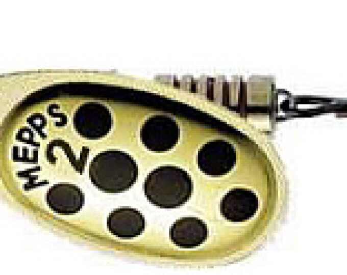 Блесна Mepps AGLIA PTS 1 Gold/Black - изображение 1 