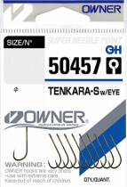 Крючок Owner (50457) «Tenkara Straight» w/EYE №12 (11шт.)