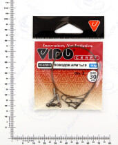 Поводок VD-AFW-1×19 (30см, ф0,36мм, 16кг) (2шт.)