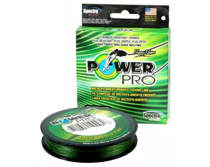 Шнур плетеный Power Pro 0,13мм  92м (8кг) (зеленая) - изображение 1 