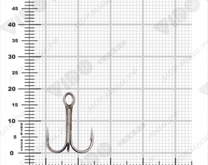 Крючок Treble Hooks (VD-091-BN) №06 - изображение 3