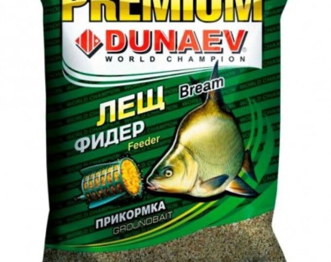 Прикормка DUNAEV PREMIUM (1кг) ЛЕЩ Фидер - изображение 1 