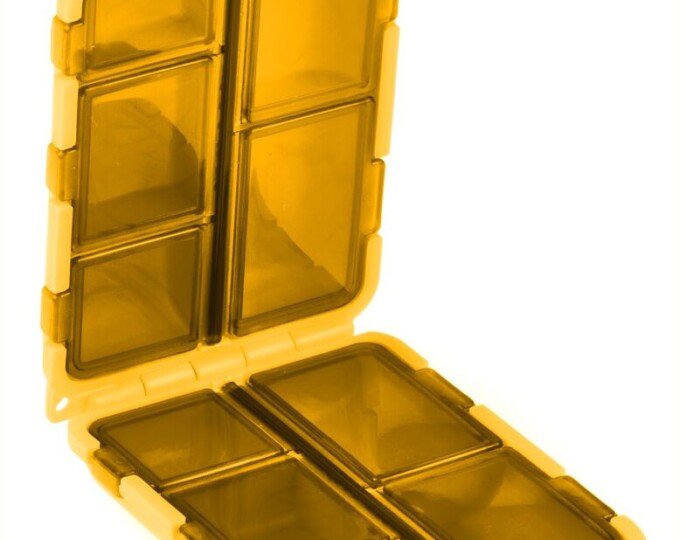 Коробка Meiho Fly Box FB-10 (97х65х30мм) Yellow - изображение 2