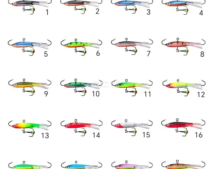 Балансир Герасимова «Чёрная смерть» (длина 43мм, вес 8гр.) цвет 09 - изображение 2