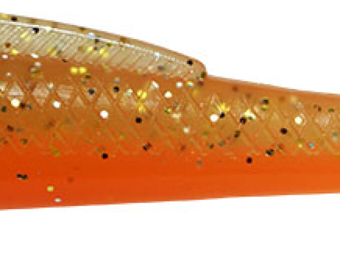 Виброхвост Kosadaka WEEDLESS MINNOW 88мм (6шт.) цвет ORG - изображение 1 