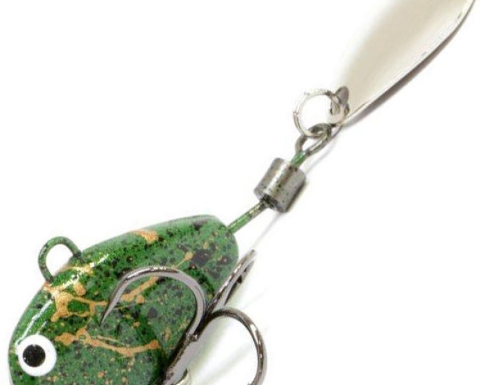 Тейл-спиннер UF-Studio Hurricane 14гр. цвет Ice Tiger - изображение 1