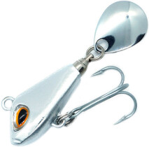 Джиг-спиннер Kosadaka Fish Darts FS3 (длина 25мм., вес 9гр.) цвет SIL