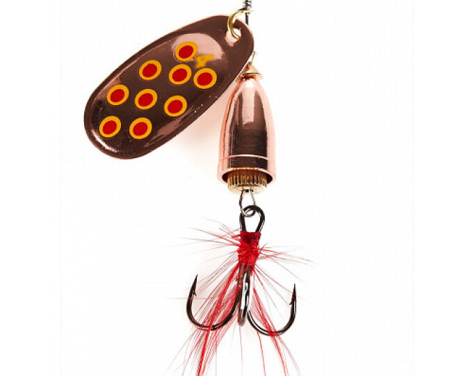 Блесна вращающаяся Lucky John BELL SPIN 01 (вес 4,5гр.) цвет CRD - изображение 1 