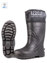 Сапоги зимние Norfin AIRBOOTS (с манжетами, цвет антрацит, -50С, EVA) р.44-45