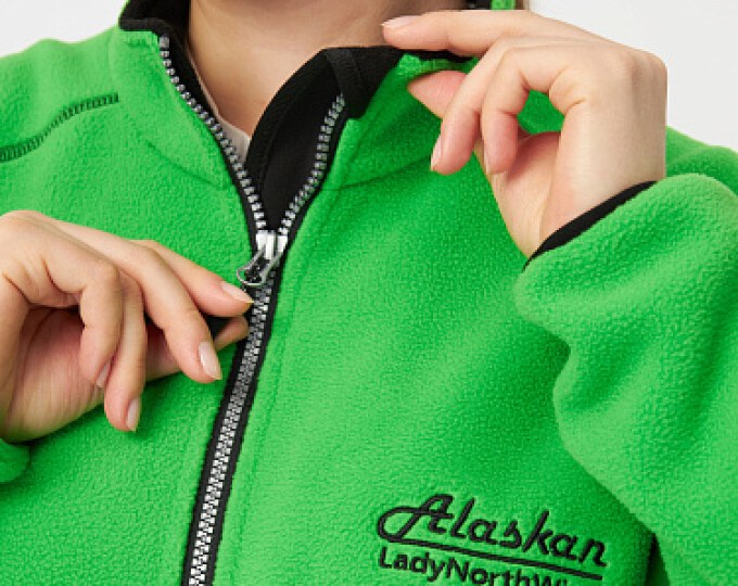 Куртка флисовая Alaskan Lady NorthWind Apple Green р.XL - изображение 6