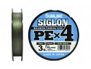 Плетеный шнур Sunline SIGLON PEx4 Dark Green 150m #0.2/3lb (0.076mm) - изображение 1 
