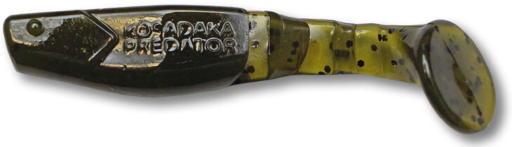 Мягкая приманка ПЛАВАЮЩАЯ Kosadaka PREDATOR 90мм, цв. BG (3шт.)