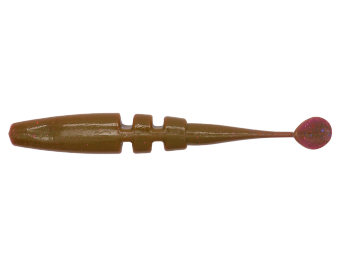Силиконовая приманка Brown Perch «Fish KayuKer» (длина 110мм, вес 5,8гр.) цвет 014 (4шт.) - изображение 1 