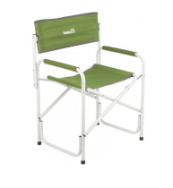 Кресло директорское с поворотной спинкой зелёный Helios