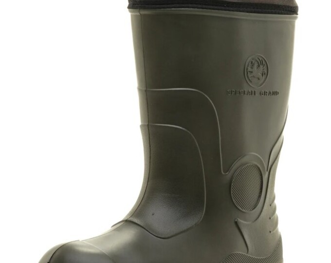 Сапоги мужские ЭВА с манжетой, утепленные арт. 970-55  AS р.45-46 (45)олива - изображение 1 