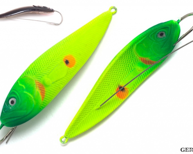 Незацепляйка German «Wiggle Clown» (95мм/25гр.) цвет 147 - изображение 1