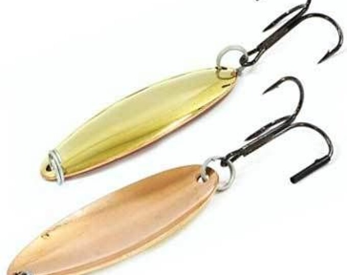 Блесна Колебалка Питер Щучья 12гр. (2-х цветная) Латунь/Медь - изображение 1 