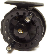 Катушка Kosadaka зимн./пров. пласт. VECTOR 65мм. (2 напр. вращ. со стоп или фрикц.)