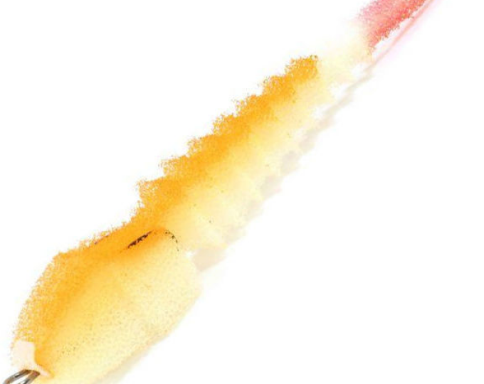 Поролоновая рыбка 3D STREAM 7,0см Fluo WOr/WGr/WLgr/WYellow - изображение 1 