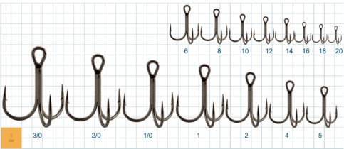 Крючок Gurza Round Treble Hook (ST-36BC) №08