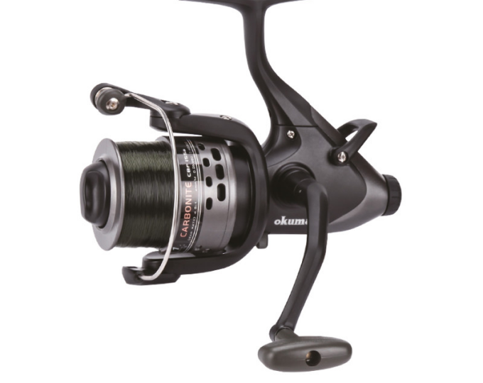 Катушка б/ин. Okuma Carbonite XP Baitfeeder 155A + доп. шпуля - изображение 1 