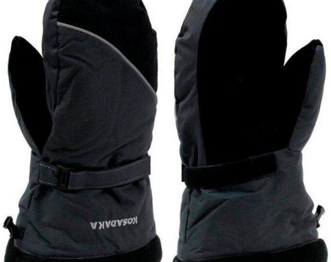 Рукавицы Kosadaka ALASKA (серо-черный крэк) - изображение 1 