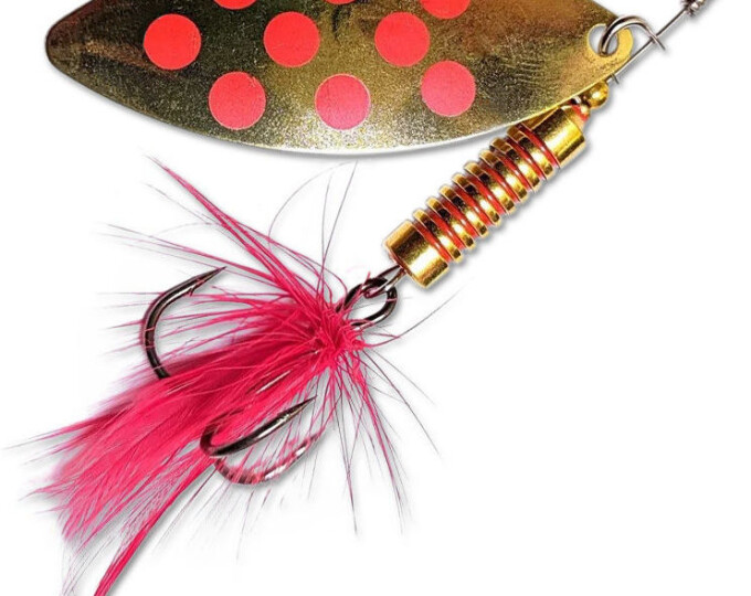 Блесна вращающаяся Lucky John SPIN X LONG 05 (вес 12гр.) цвет GR - изображение 1 