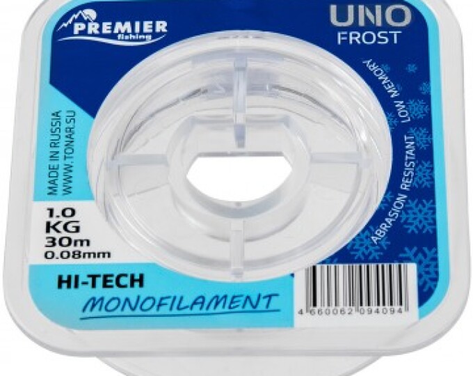 Леска PREMIER fishing UNO FROST 0,18мм 30м (Clear Nylon) - изображение 1 