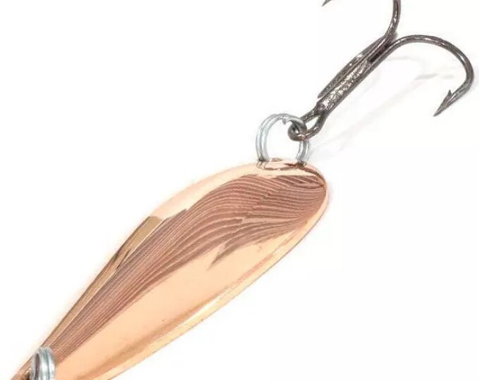 Блесна Колебалка Питер Норич 22гр. (2-х цветная) Медь/Никель - изображение 1 