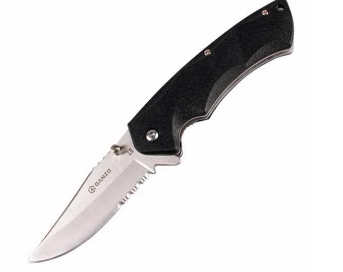 Нож складной «Firebird by Ganzo» с клипсой, дл.клинка 80мм. сталь 440С, цв. чёрный - изображение 1