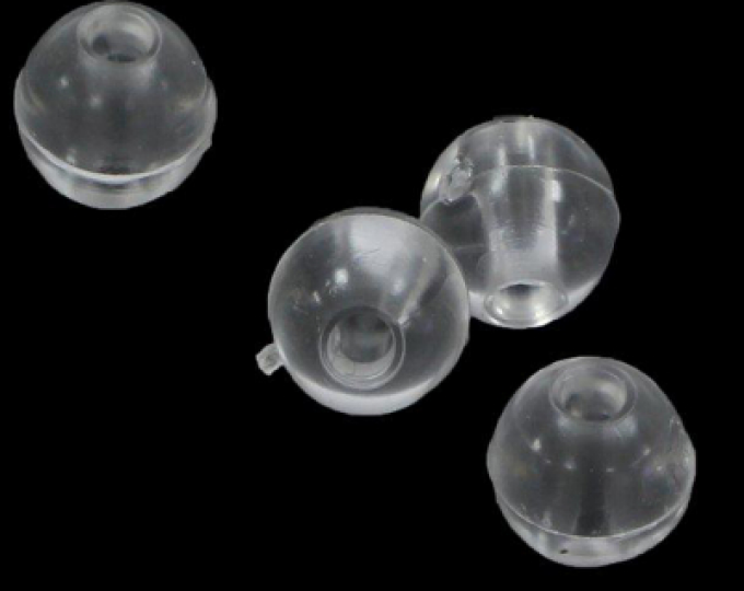 Бусина Strike Pro силиконовая прозрачная 7мм (15шт.) - изображение 1