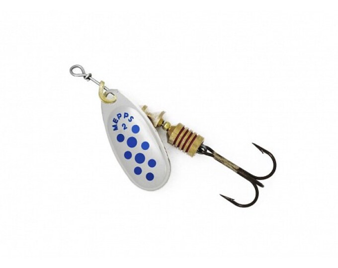 Блесна Mepps COMET PTS 2 Silver/Blue - изображение 1 