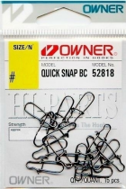 Карабин Owner «Quick Snap» BC №1,5 12,6кг (15шт.) (52818)