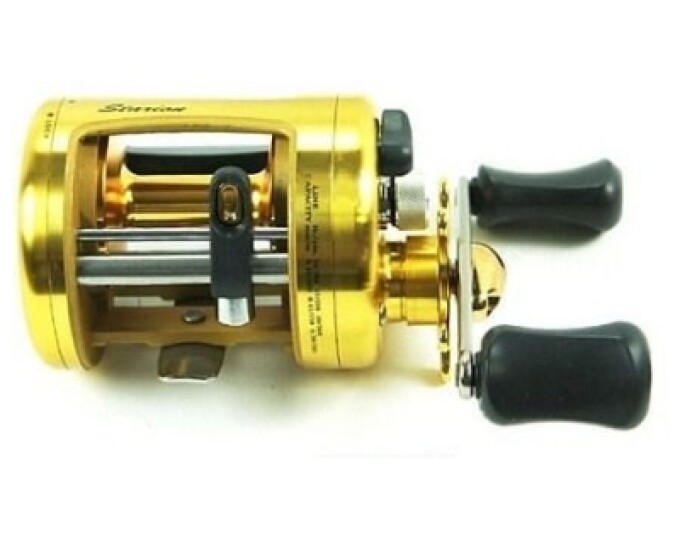 Катушка мультипликаторная BANAX STARION-400 (цвет золото) - изображение 1 